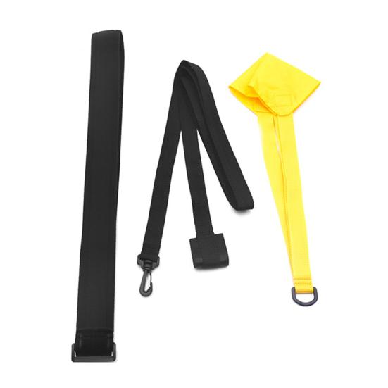 Плавание Парашютный пояс для силовых тренировок Плавание Силовое оборудование для тренировок с сопротивлением с поясом для плавания Парашютный пояс для взрослых