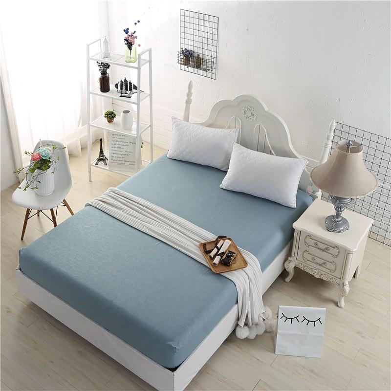 Cozy Solid Color Fitted Sheet Set Ideal For Enhancing Bedroom Comfort And Style