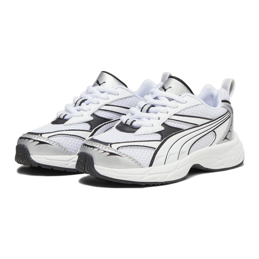 Puma Кроссовки Morphic Basic Little Kid Feather Grey Black Kids 394378-02
