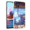 Чехол для телефона с японским аниме-пейзажем для Xiaomi Redmi Note 12 4G 11 10 Pro 5G 10C 10S 9S 9 9T 8T 9C 9A 8 8A 7 K50 Gaming Прозрачная крышка