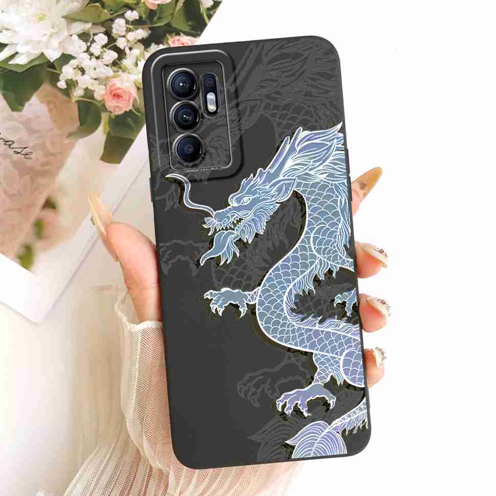 Чехол для Oppo Reno6 4G Новый Мультяшный Принт Панды Мягкий Силиконовый Чехол для Oppo Reno6 4G CPH2235 Чехлы для Телефона Fundas
