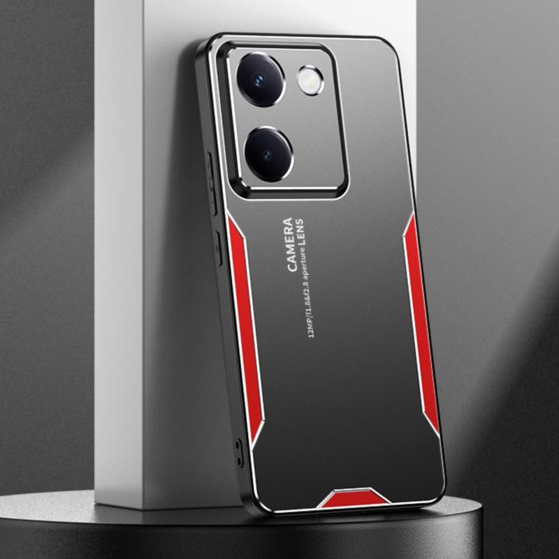 Для VIVO Y100i Чехол Металлическая Алюминиевая Крышка Защищающая Объектив Матовый Чехол Для VIVO Y100i Защита от Отпечатков Пальцев Металл+ТПУ