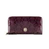 ANNA SUI Просторный длинный кошелек на молнии по периметру [Новый цвет] Женский кошелек с отделением для купюр и слотами для карт, большой вместимости, 316900 Фиолетовый (новый)
