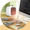 Мини портативный электрический обогреватель 500 Вт мощный домашний офисный настольный обогреватель с теплым воздухом обогреватель вентилятор бытовой бесшумный для зимы