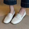 Fashion Women Loafers Shoes Flats Dress Fashion Leather Shoes Mary Jance Designer Woman 2025 Autumn Sport New Cozy Zapatillas De Mujer