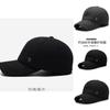 Simple Solid Color Middle Aged Warm Windproof Baseball Cap For Cold Seasons