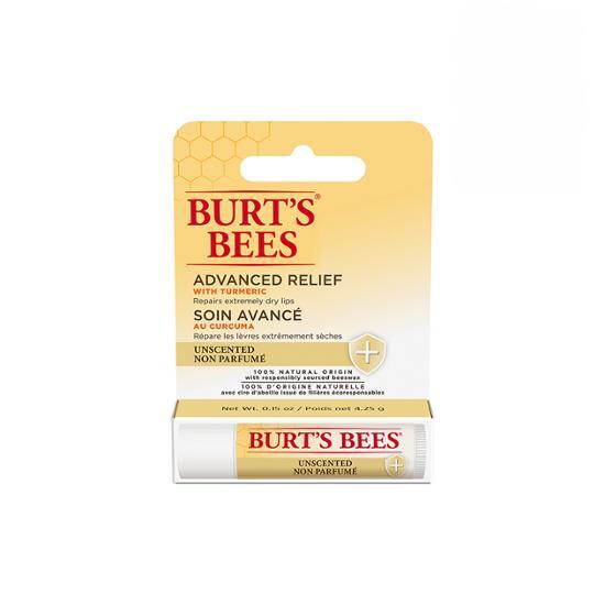 Burt's Bees Advanced Relief Lip Balm Unscented 4.25g 4 Types, Choose 1, Korean Cosmetics