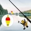 10/16Pcs EPS Foam Fishing Float with Weights Long Casting Lightweight High Visibility Buoyancy Ball Buoy Bobber Float Saltwater Freshwater Fishing