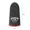 2pcs S02 Finger Cots Cover Anti-slip Touch Screen Gaming Thumb Gloves Finger Sleeve for PUBG Mobile Games