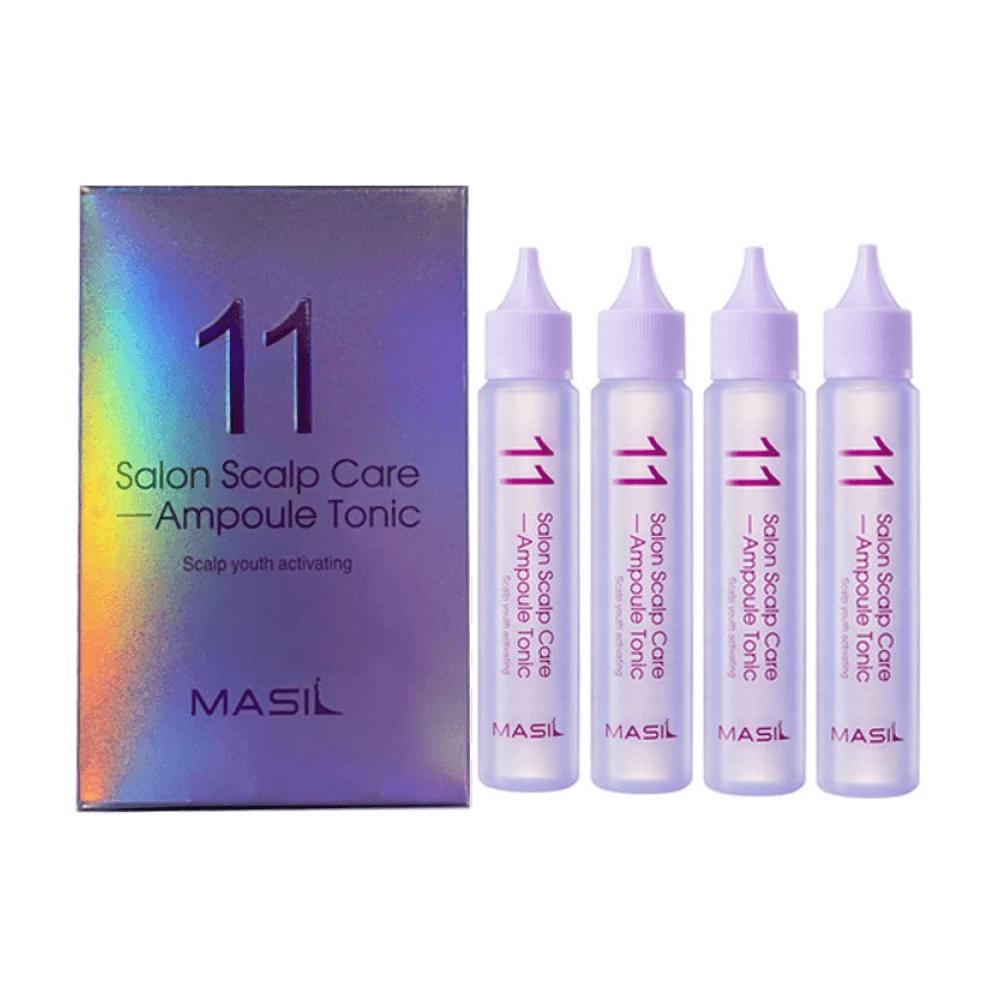 Masil 11 Salon Scalp Care Ampoule Tonic 30ml*4 ORIGINAL STORE