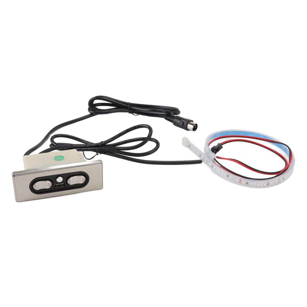 Electric Sofa Controller 5A 3 Buttons 5 Pin Straight Head USB Charging Port Lift Chairs Switch with