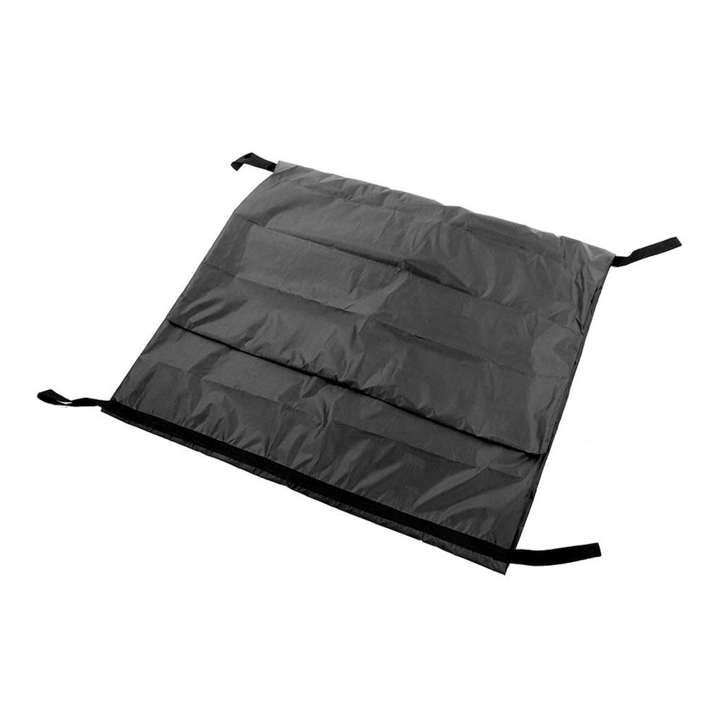Black Emergency Cadaver Body Bag Oxford Cloth Body Storage Bag 210D Waterproof for Funeral Hospital