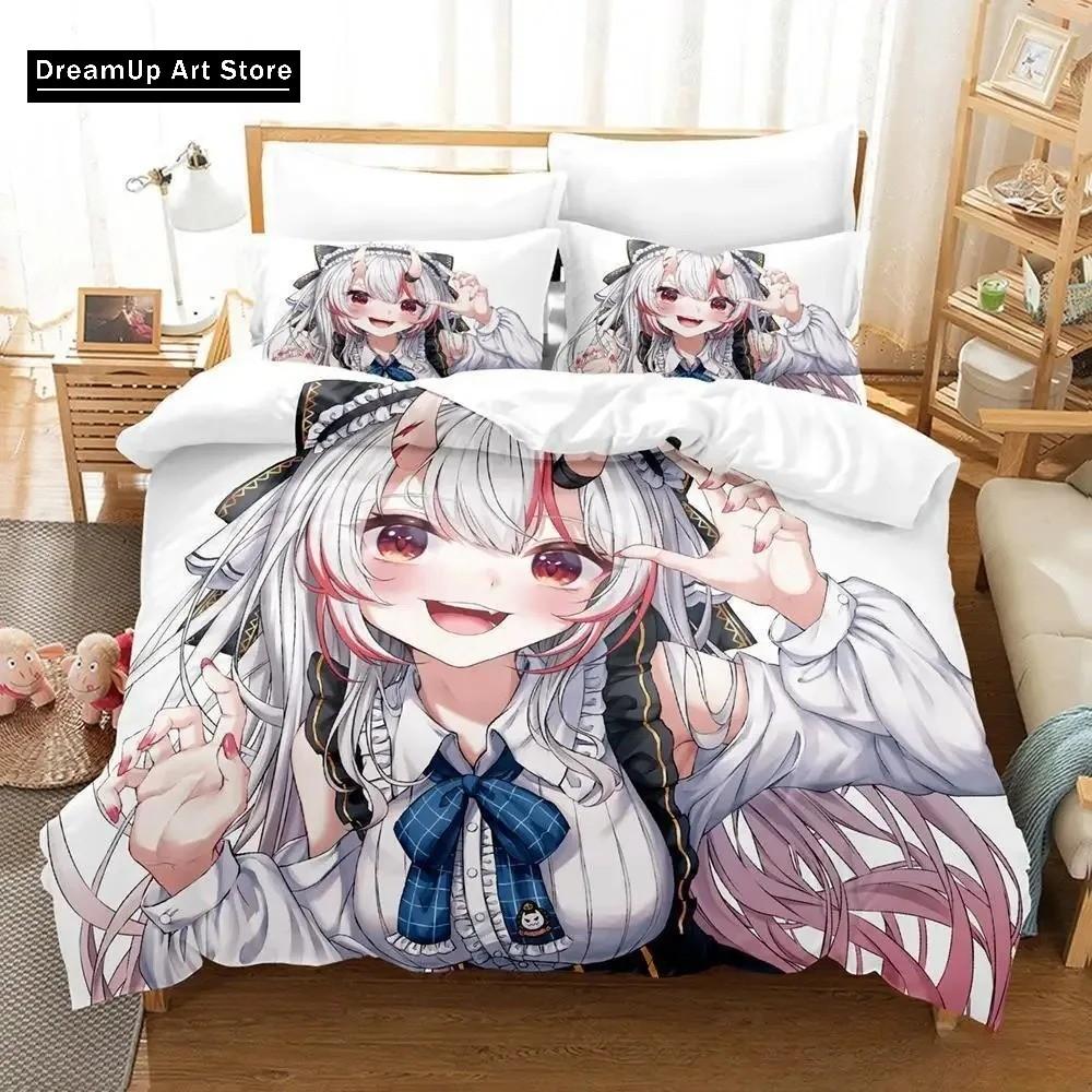 Модный Kawaii 3D-печать Накири Аямэ Комплект постельного белья Мальчики Девочки Размер Twin Queen Full Постельное белье Наволочка Постель Взрослая Спальня