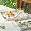 Прямоугольный меламиновый сервировочный поднос большого размера Gonghe Jingpin
