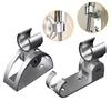 Aluminum Shower Base Holder Adjustable Wall Mounted Shower Head Stand Bracket