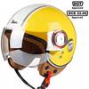 BEON Мотоциклетный шлем Открытый шлем Casco Moto Шлем для электросамоката Сертифицирован DOT Ретро Винтажный шлем Мотоциклетный гоночный шлем Capacete