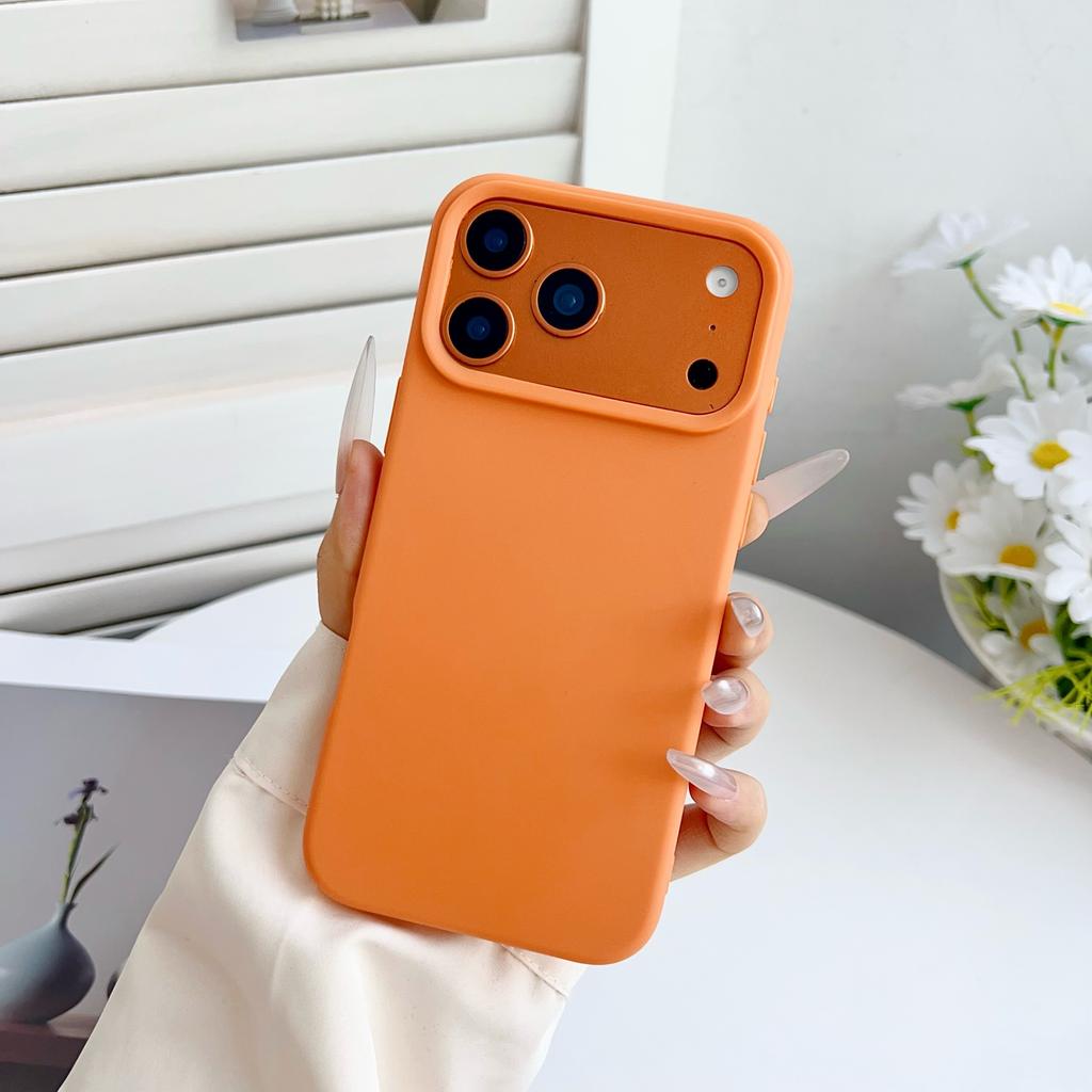 Матовый силиконовый чехол для For Iphone 17 Pro Max Air 16 Plus 1 14 13 12 11 17Pro Для Iphone17 Для Iphoneair Ударопрочный чехол для телефона Аксессуары