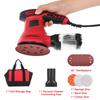 300W Random Orbit Sander 2.5-Amp Orbital Sander with 6 Variable Speeds 13000 OPM 20pcs Sanding