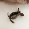 Headdress Small Hair Claw Clips Solid Color Hairpin Fashion Ponytail Hair Clip  Women