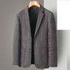 Мужской пиджак Мода Средний Деловой Повседневный Профессиональная одежда Повседневный Свободный Под Четыре сезона