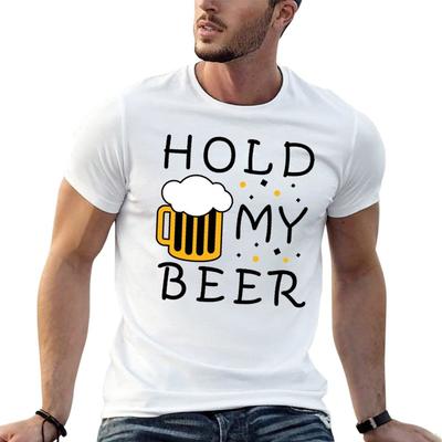 Hold My Beer TShirt Unisex T Shirt Summer T Shirts for Unisex Pack White T Shirts Designer Tshirt