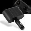 Universal Car 2 Way Cigar Lighter Splitter Charger Adapter with USB Fast Charge Port 12 24V
