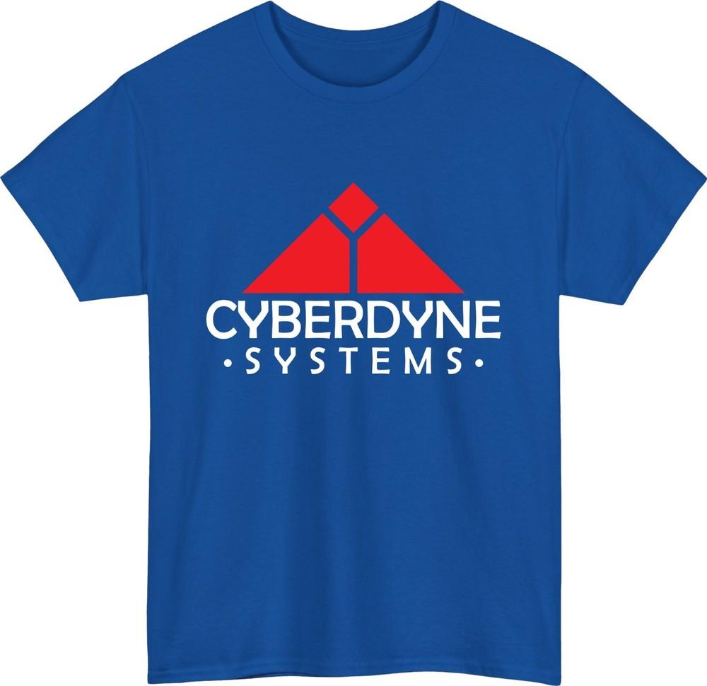 Cyberdyne systems tshirt terminator sci fi logo retro 80s geek skynet gift top