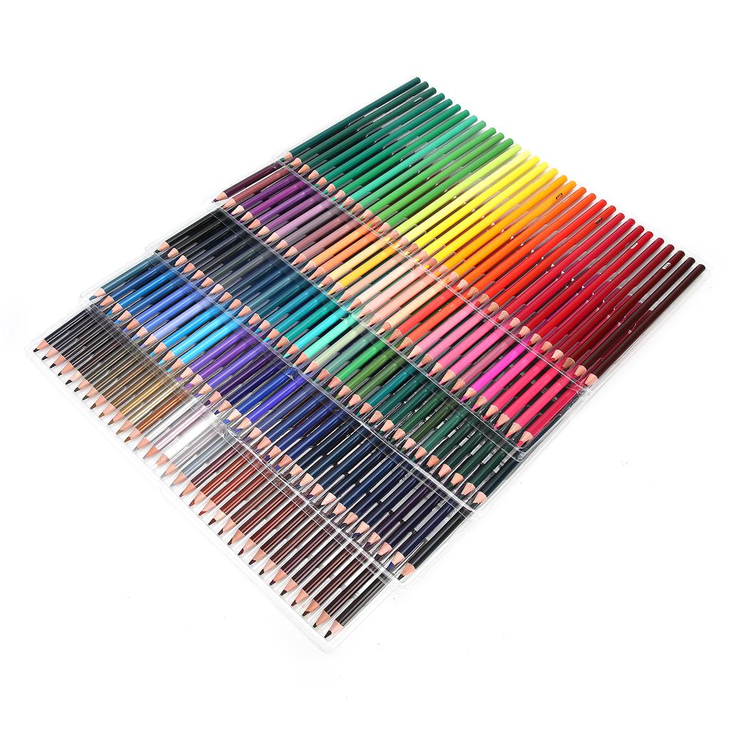 Набор из 160 цветных карандашей на масляной основе, разноцветные мягкие карандаши для рисования для художников