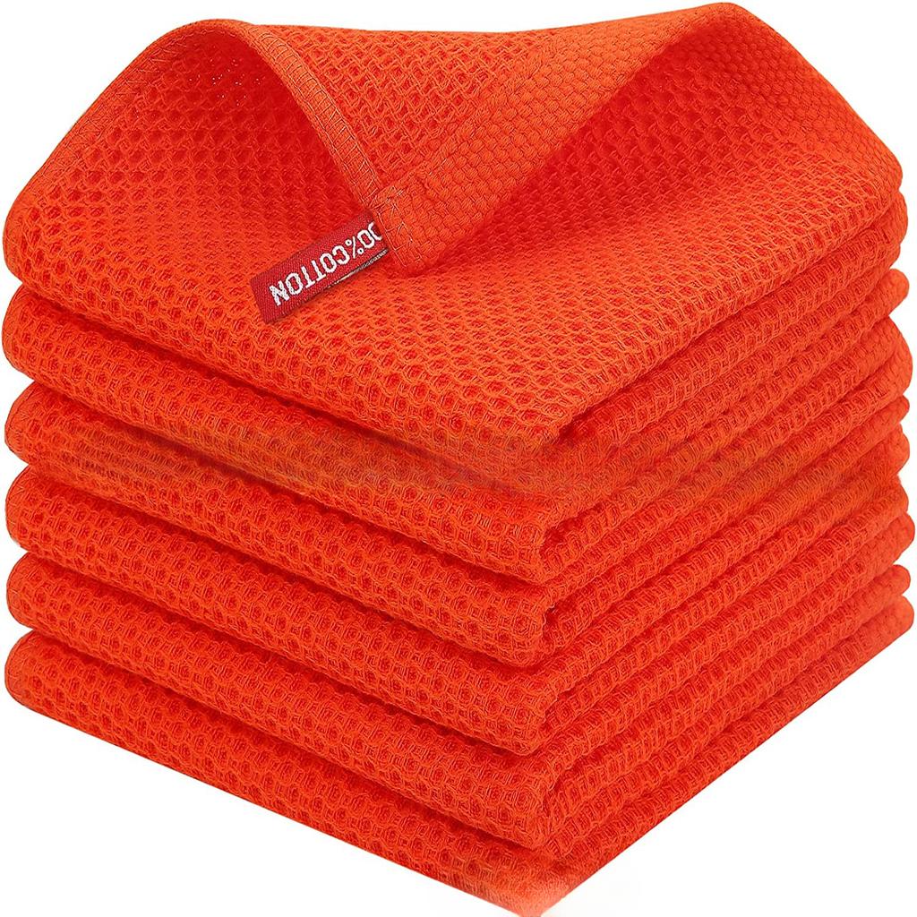 1 шт. Хлопковые полотенца для мытья посуды, быстросохнущие кухонные полотенца для мытья посуды, сотовые кухонные тряпки для мытья посуды, супермягкие и впитывающие бытовые салфетки для уборки