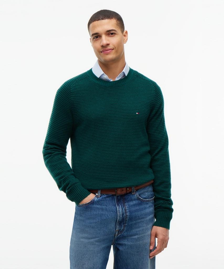 TOMMY HILFIGER Wool Crew Neck Sweater (T12G7Kpo250Mt10Cd)