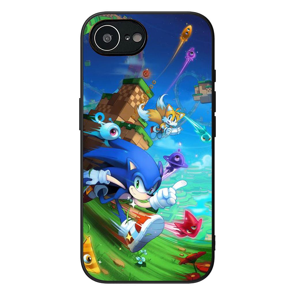 S-Sonics Hedgehog Phone Case for Samsung Galaxy S22 S21 S20 FE Ultra Plus A35 A36 A37 A33 A34 A04 A71 Protective Cover