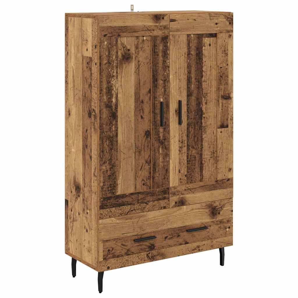 Highboard Reclaimed Wood 69.5 x 31 x 115 cm Particle Board