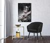 Armchair Paris Black Gold Cm 62X58X78