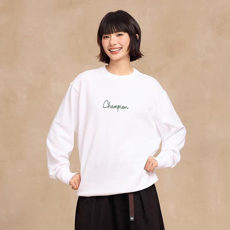 Champion Свитшот с круглым вырезом и логотипом
