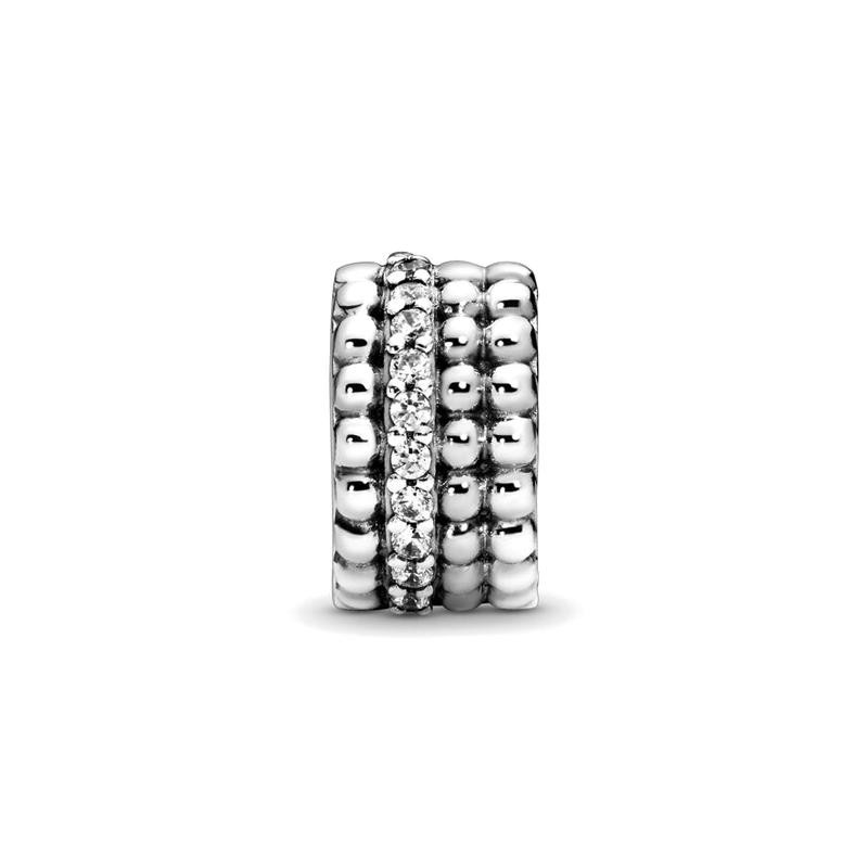 Pandora MOMENTS Серебряная заколка с бусинами для женщин 797520CZ