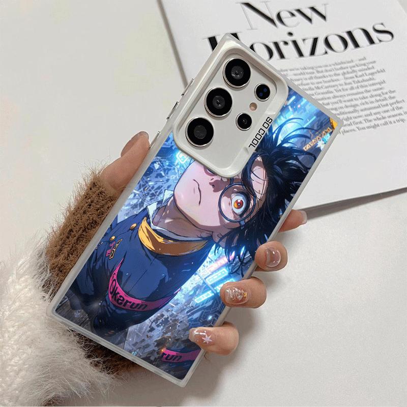 D-Dandadans O-Okarun Anime Shockproof Phone Case for Samsung Galaxy S26 Edge S25 Ultra S24 FE S23 Plus S21 Cover Anti Fall Funda