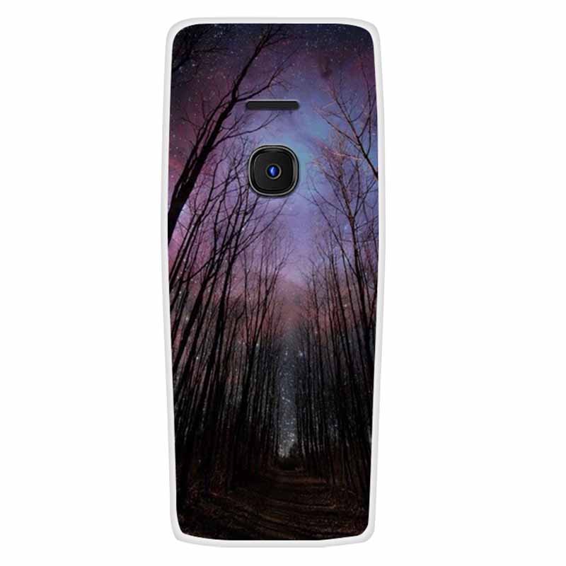Для Nokia 8210 4G Чехол Мягкий Силикон Сова Волк Модный Задние Крышки для Nokia 6300 4G Чехлы Красиво Расписанный Мраморный Защитные Сумки