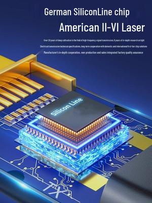 Кабель HDMI 2.1 4K120Гц/8K оптоволоконный для телевизора, монитора, проектора, ТВ-приставки