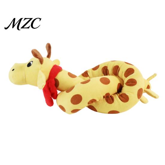 Interactive Plush Pet Chew Toys Squeaky Dog Toy, Long Strip Stuffed Animal Tug of War Tug-of-War Toy for Small to Medium Dogs Biting Shaking Shaped