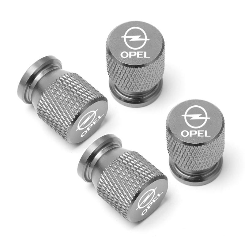Car Wheel Tire Valve Caps Tyre Stem Covers Airdust Waterproof For Opel Astra GTC Insignia Antara Meriva Zafira Vectra Mokka YN6