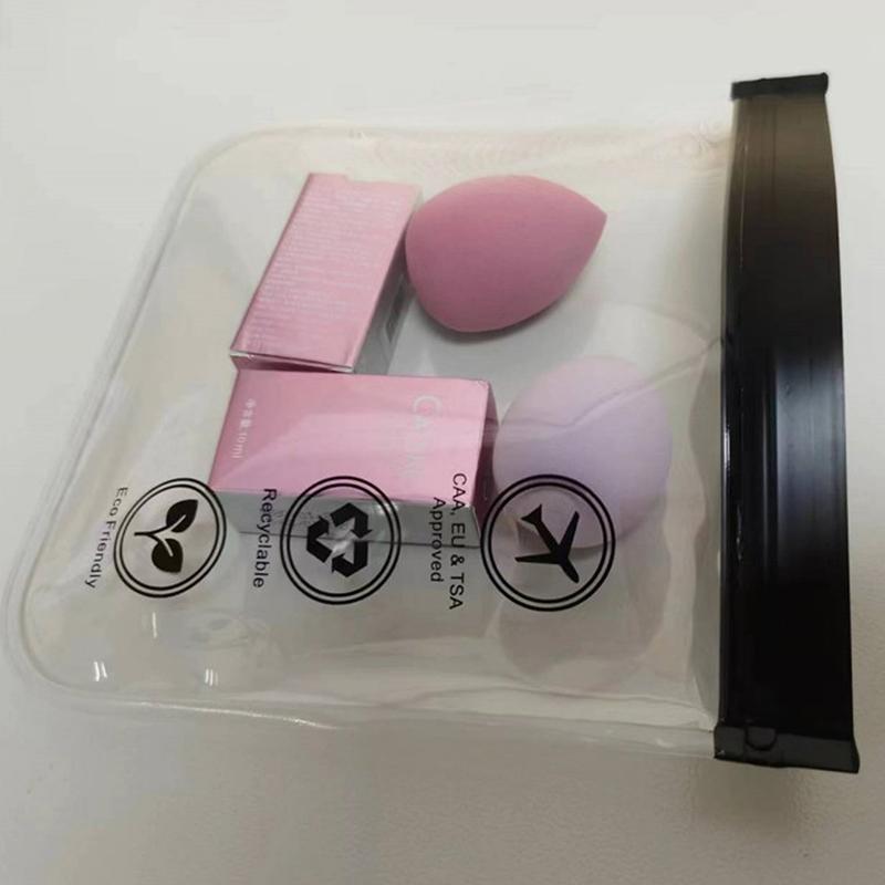 Прозрачная сумка для багажа, дорожная, герметичная, для косметички, водонепроницаемая, для женщин, многоразовая, для безопасности в аэропорту, туалетная сумка