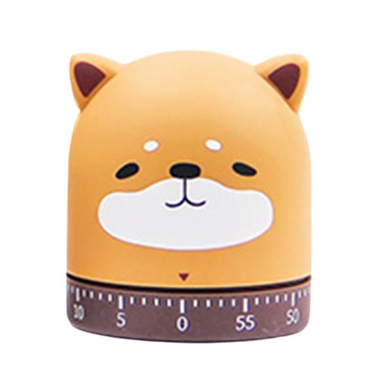 Cartoon Mechanical Timer Adorable Appearance Compact No Battery Required Easy Operation Manual Countdown Timer