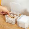 1pcs Portable Travel Box Cotton Swab Holder Case Detal Floss Jewelry Organizer Container Dust-proof Jewelry Accessories Box