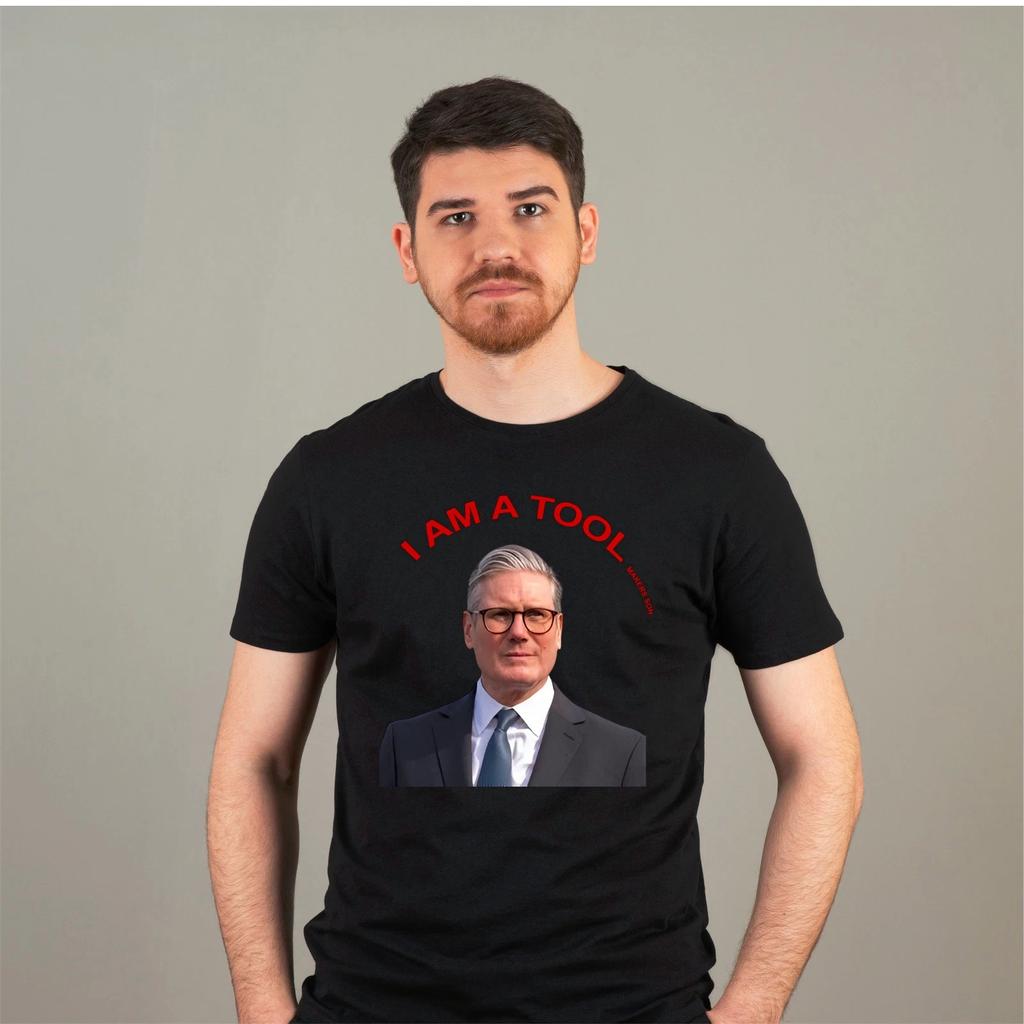 I Am A Tool Makers Son Funny Keir Starmer Labour Party Communist Gift T-Shirt