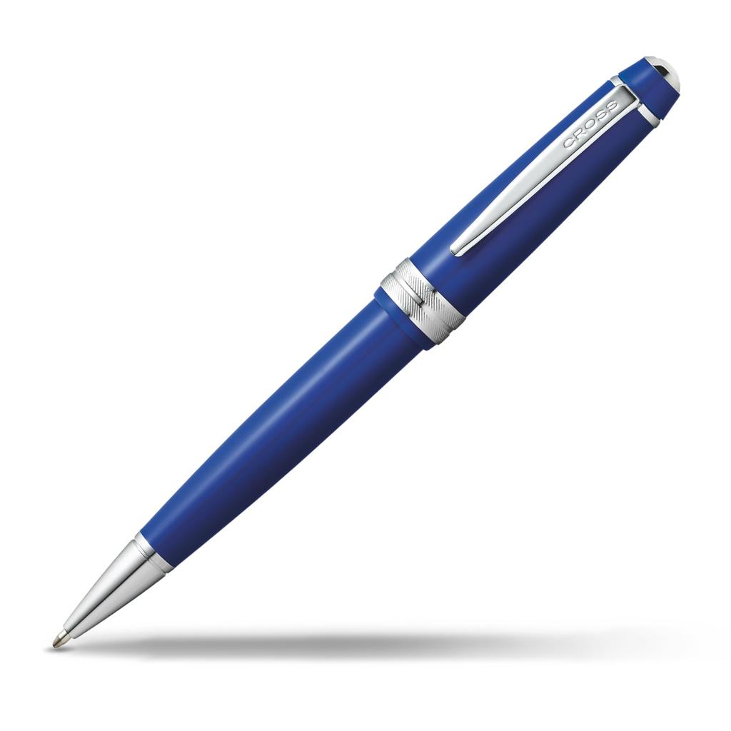 Cross Шариковая ручка Bailey Light, Официально импортированная, На масляной основе, NAT0742-4, Синяя,