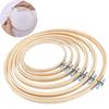 Embroidery Bamboo Material DIY Embroidery Kit Sewing Tools Embroidery Hoop Cross Stitch Accessories
