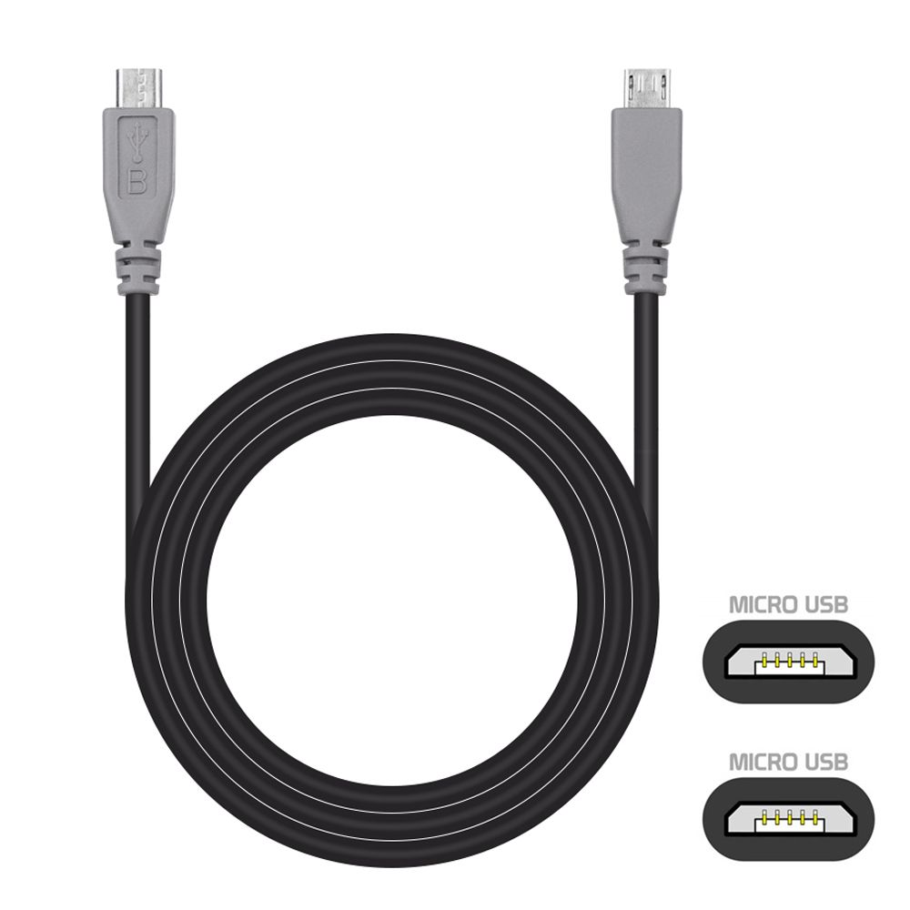 Converter Lead Charging Cord Data Cable OTG Micro USB to Micro USB Male to Male