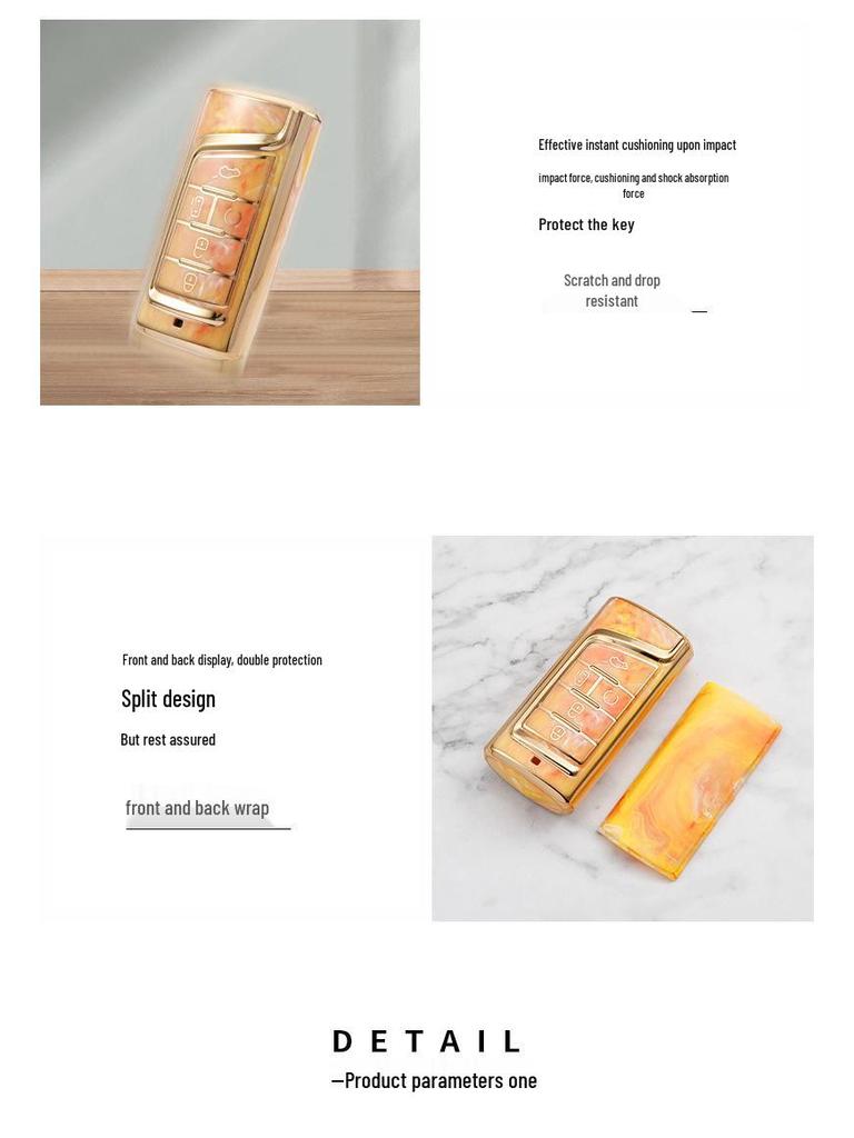 Чехол для ключа-брелока GAC Trumpchi GS4 для моделей GA6, GS3, GS7, GS8, GS5, GM8, GM6