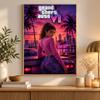 GTA Diamond Painting Kit 5D Full Drill DIY Diamond Mosaic Wall Art Home Decor