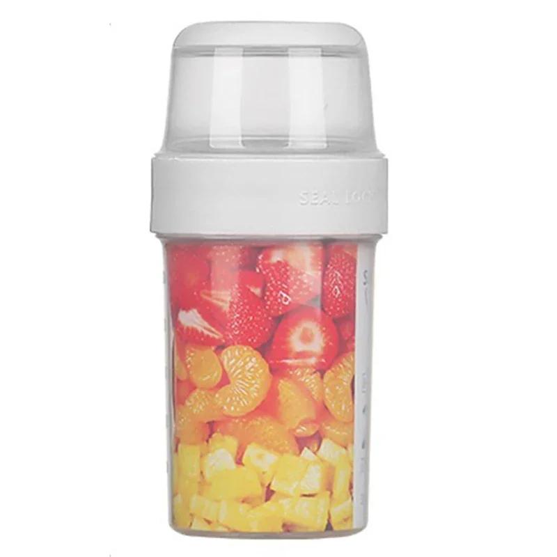 300/480/670/870/1070 мл овсянка орех йогурт салат контейнер коробка для хранения еды герметичный контейнер набор 2-слойный хрустящий стакан соусник ланч-бокс